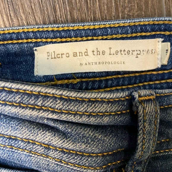 Pilcro and the Letterpress by Anthropologie Jeans Size 25 - Picture 5 of 16